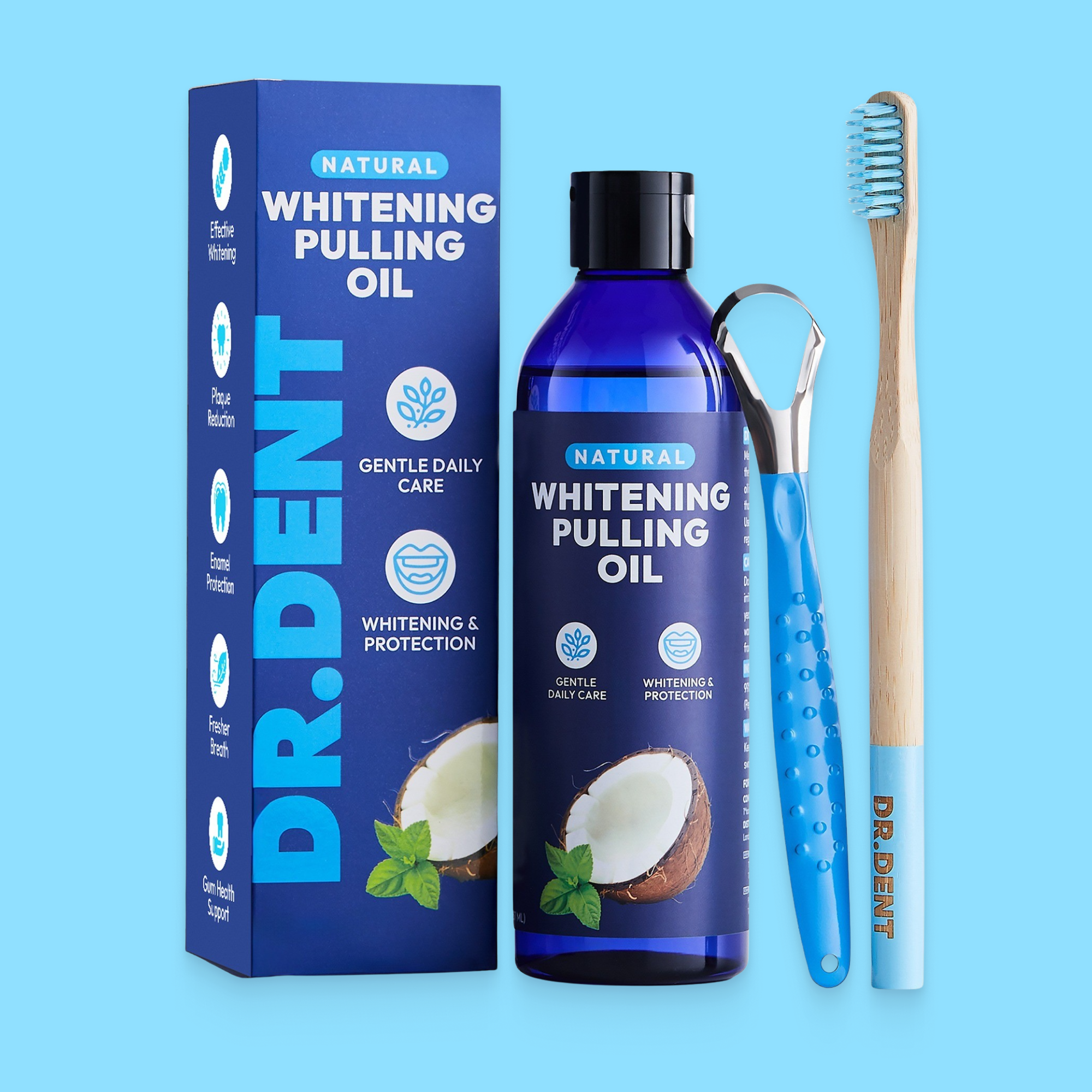 Whitening Coconut Pulling Oil