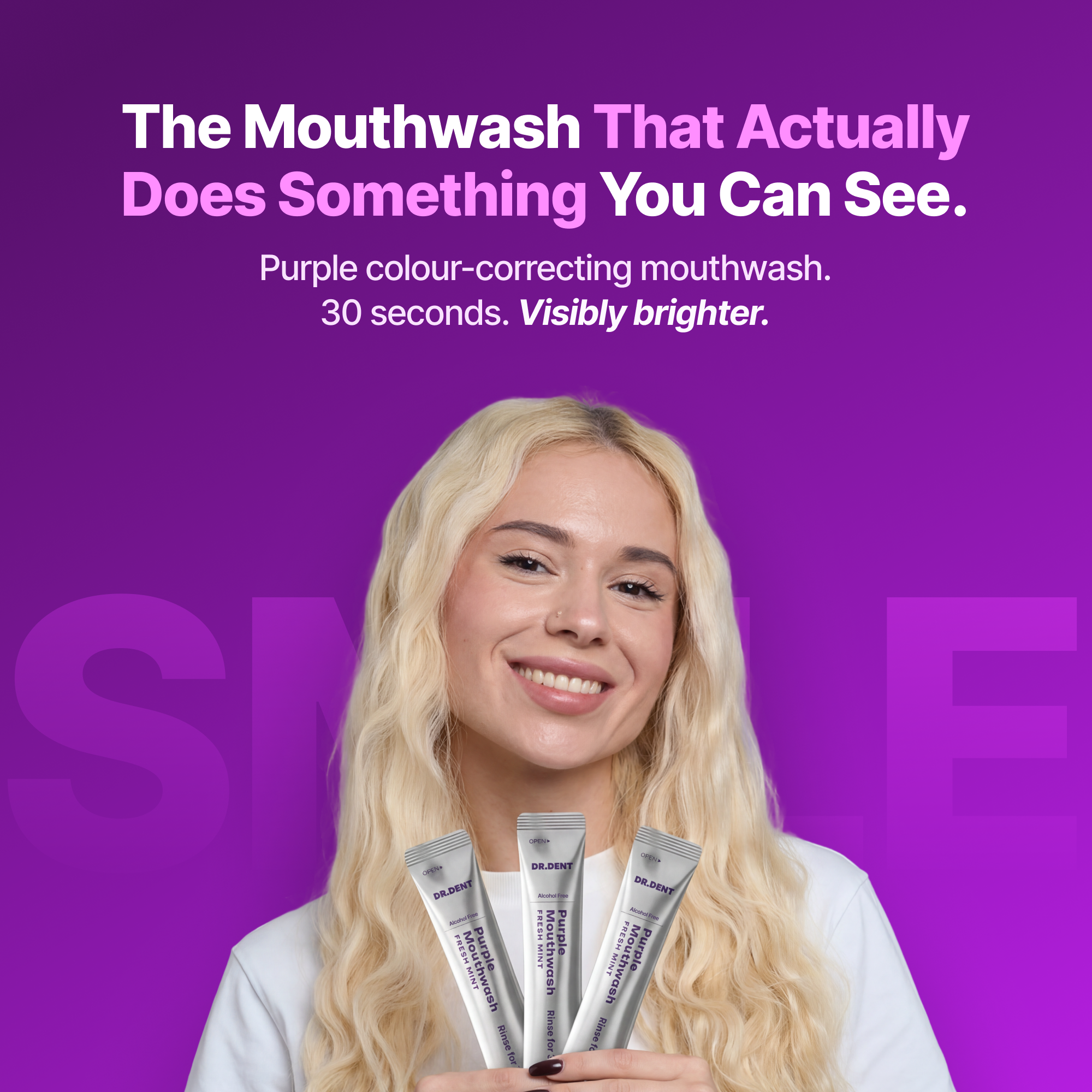 Purple Mouthwash